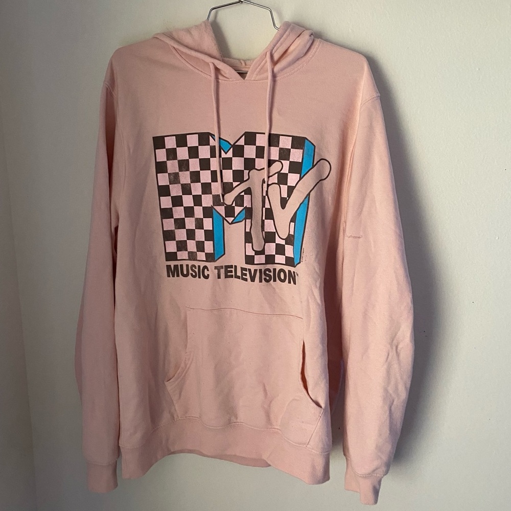 Large Pink MTV hoodie